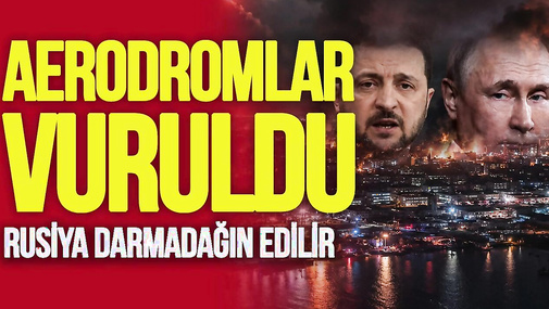 Rusiya DARMADAĞIN edilir: Orenburqda zavodlar, Krımda aerodromlar BOMBALANDI