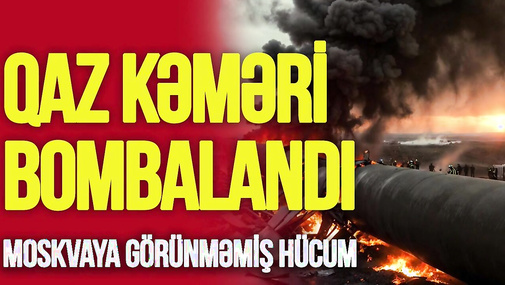 BU AN! Belqorod YANIR, Moskvaya görünməmiş HÜCUM: Qaz kəməri BOMBALANDI