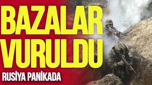Rusiya PANİKADA: zavodlar, bazalar VURULDU, Perm və Krım da BOMBALANDI