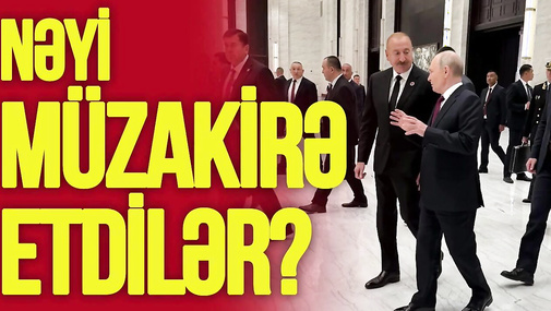 Əliyevlə Putin Bişkekdə NƏLƏRİ müzakirə etdi? – Detallar TV Musavatda