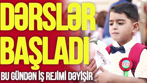 Dərslər BAŞLADI, bu gündən İŞ REJİMİ dəyişir, yollarda SON vəziyyət - "Ana Xəbər"